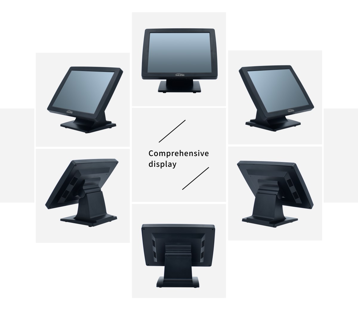 touch display for pos