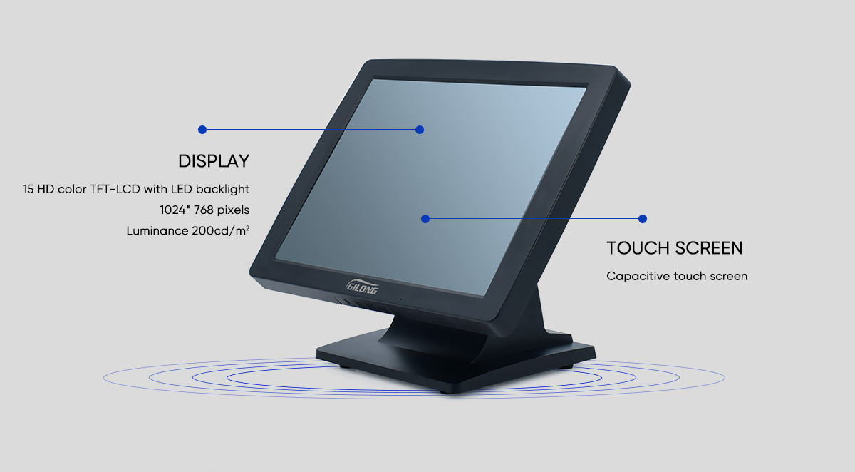 15" cheap touch screen monitor