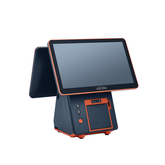 جيلونج U605P نظام أمين الصندوق بشاشة تعمل باللمس للمطعم 
